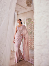 Sequin Work Georgette Saree